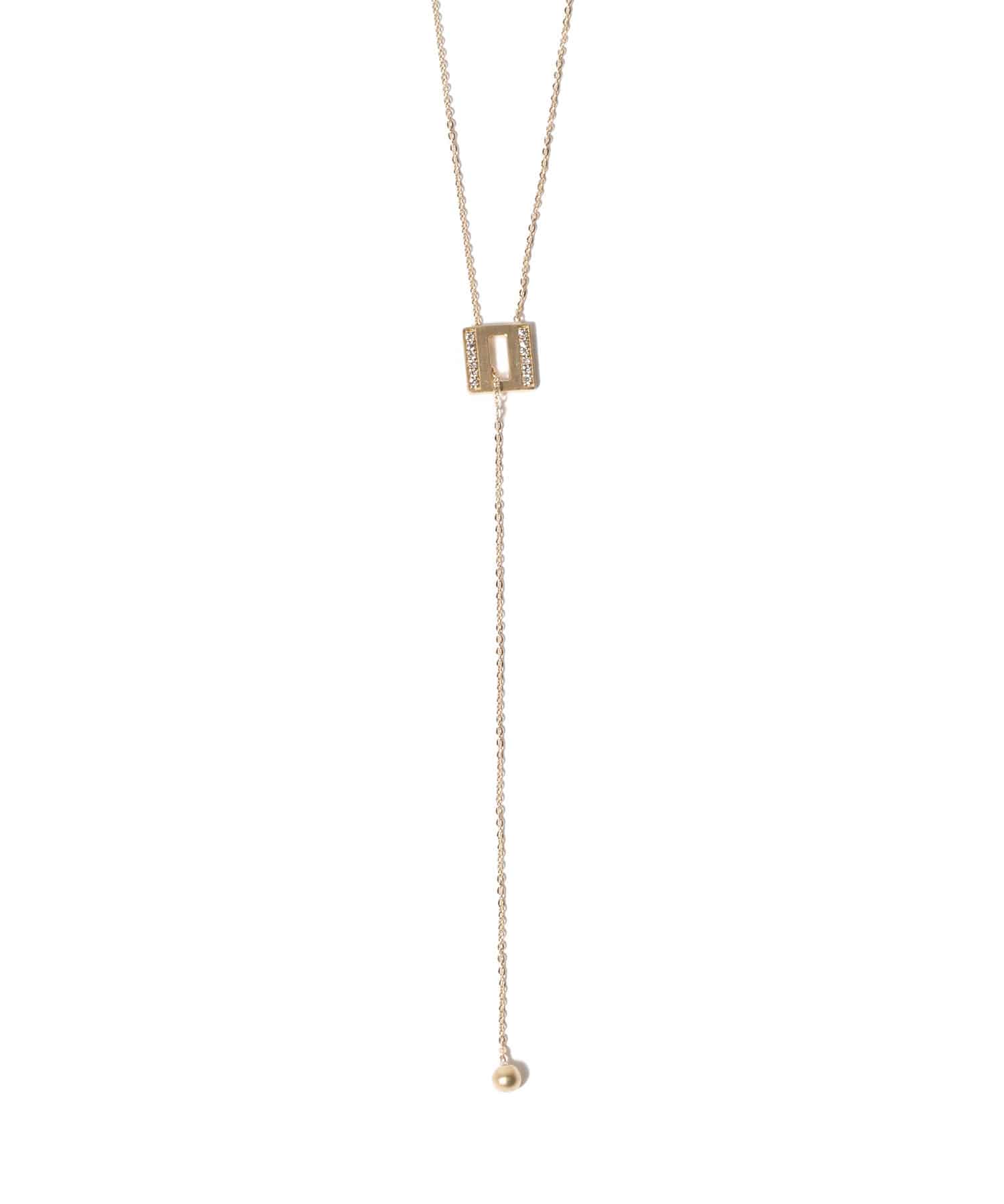 CARRE ダイヤモンドネックレス