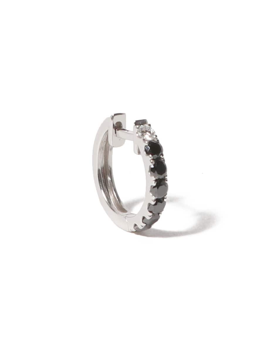 ROBINSON PELHAM ピアス ROBINSON PELHAM / ブラックダイヤモンド オーブフープピアス