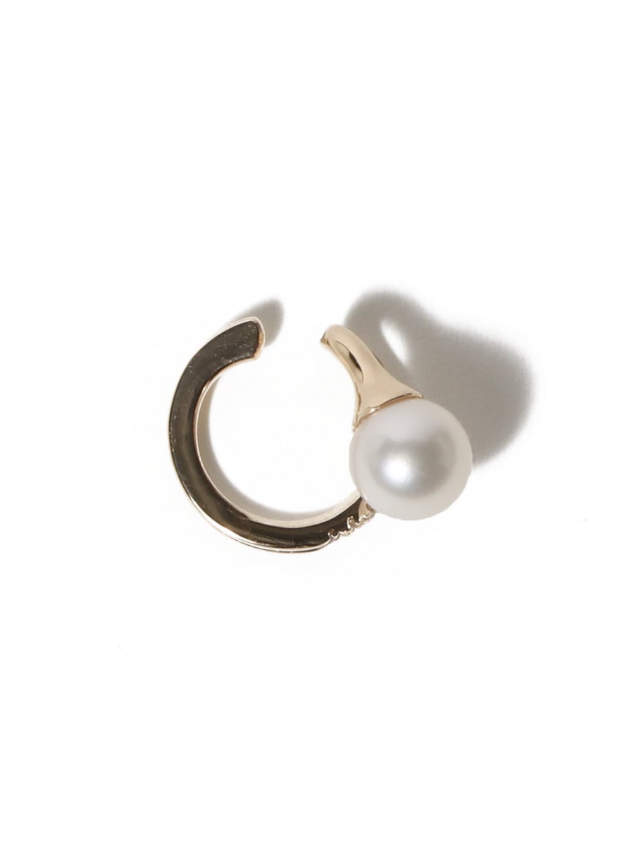 Hirotaka / DROSERA ダイヤモンド アコヤパール イヤーカフ｜ESTNATION