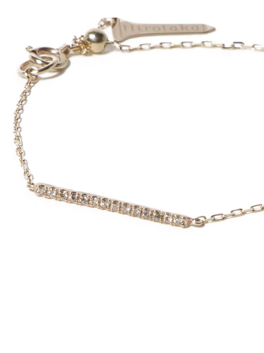 【ヒロタカ】GOSSAMER ショートバーダイアモンドブレスレット zz-5210328120033_489-2.jpg?