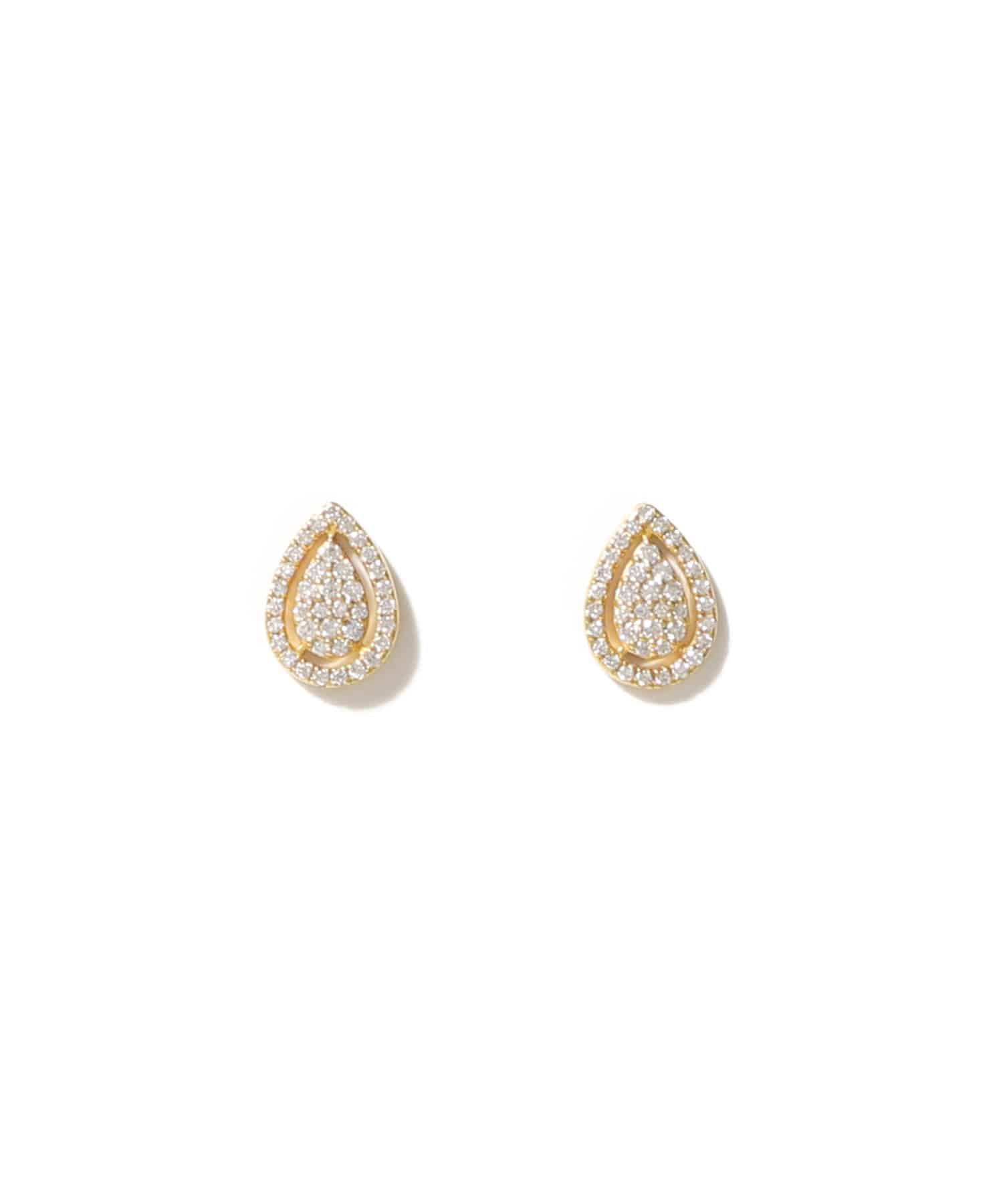 ダイヤモンド ドロップピアス