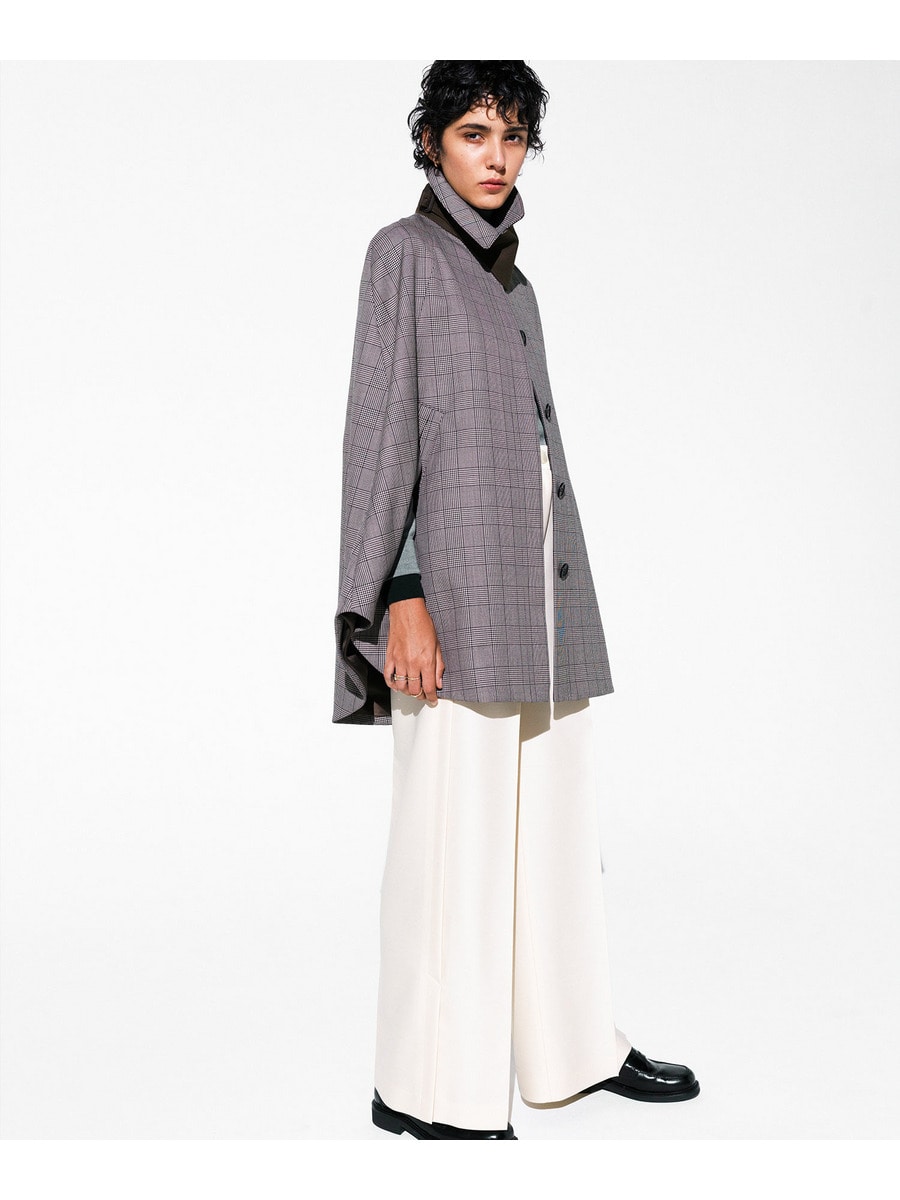 【EXCENTRIQUE】リネンケープ sankyo shokai アリゲーター 長財布 マット加工 センター取り