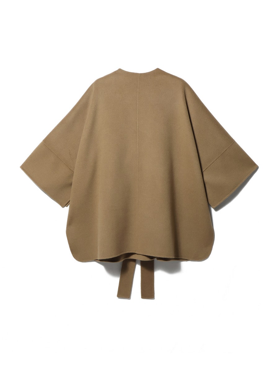ESTNATIONエストネーション　ポンチョ・ストール ESTNATION / ウールカシミヤ ベルトポンチョ｜ESTNATION ONLINE