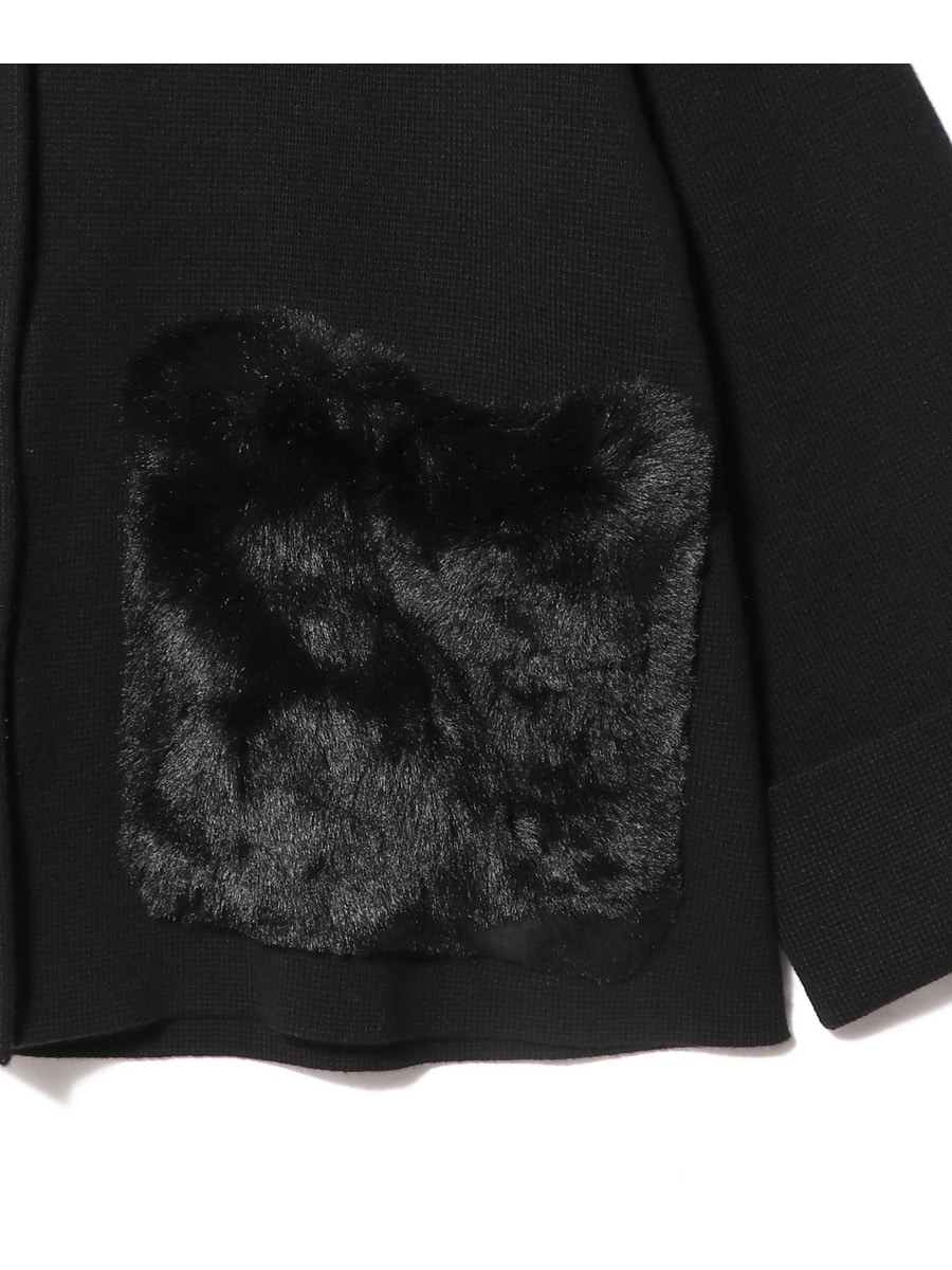 ESTNATION / ファーポケニットアウター｜ESTNATION ONLINE STORE