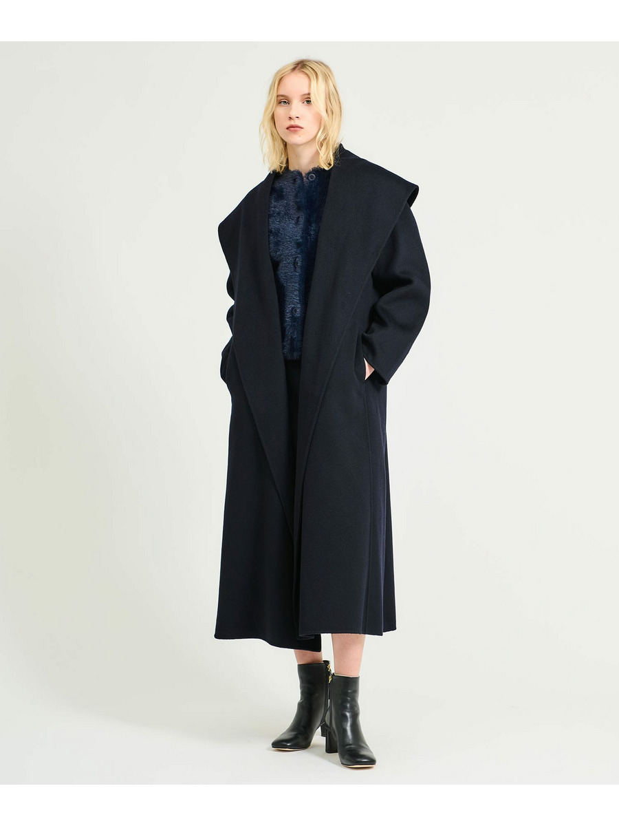 エストネーション ウールカシミヤショートビーバーリバーコート カシミヤ コート estnation エストネーション ウールカシミヤショートビーバーリバーコート