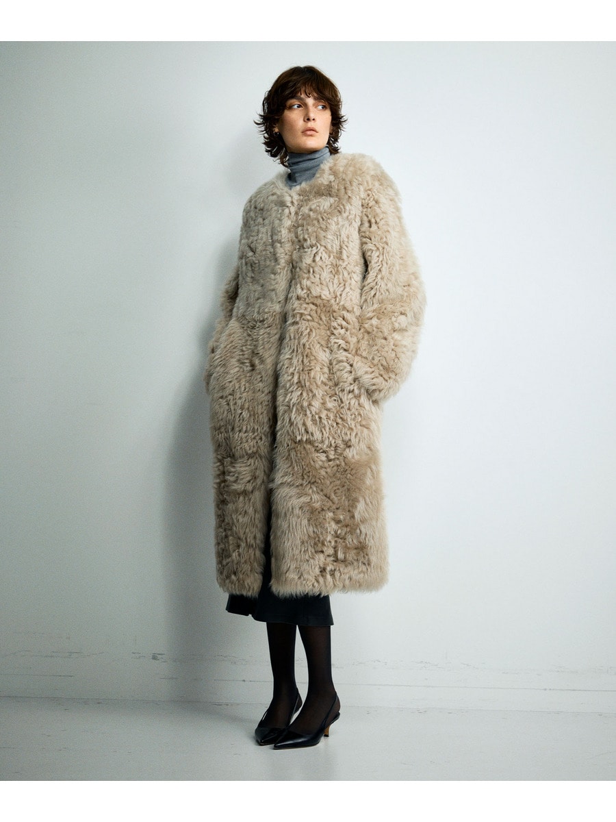 エストネーション購入　ムートンコート ESTNATION THE FIRST / ムートンコート｜ESTNATION ONLINE STORE