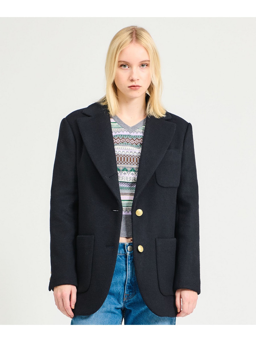 ESTNATION 濃紺ジャケットコート ESTNATION / ジャケットコート｜ESTNATION ONLINE STORE
