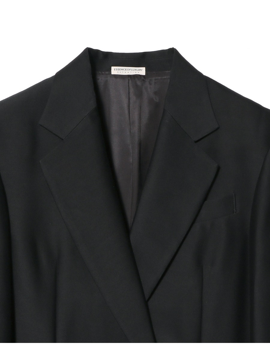 ESSENCEOFLUXURY / サテン テーラードジャケット｜ESTNATION