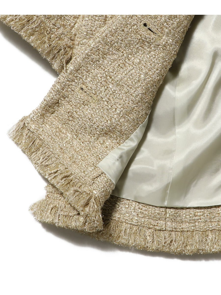 ESSENCEOFLUXURY エストネーション　ツイード ジャケット ESSENCEOFLUXURY / ツイードジャケット｜ESTNATION ONLINE STORE