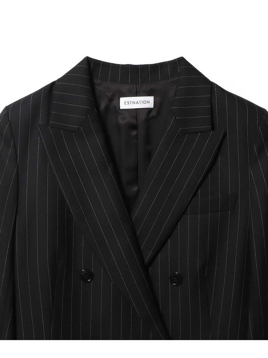 ESTNATION / ピンストライプ ダブルジャケット｜ESTNATION ONLINE