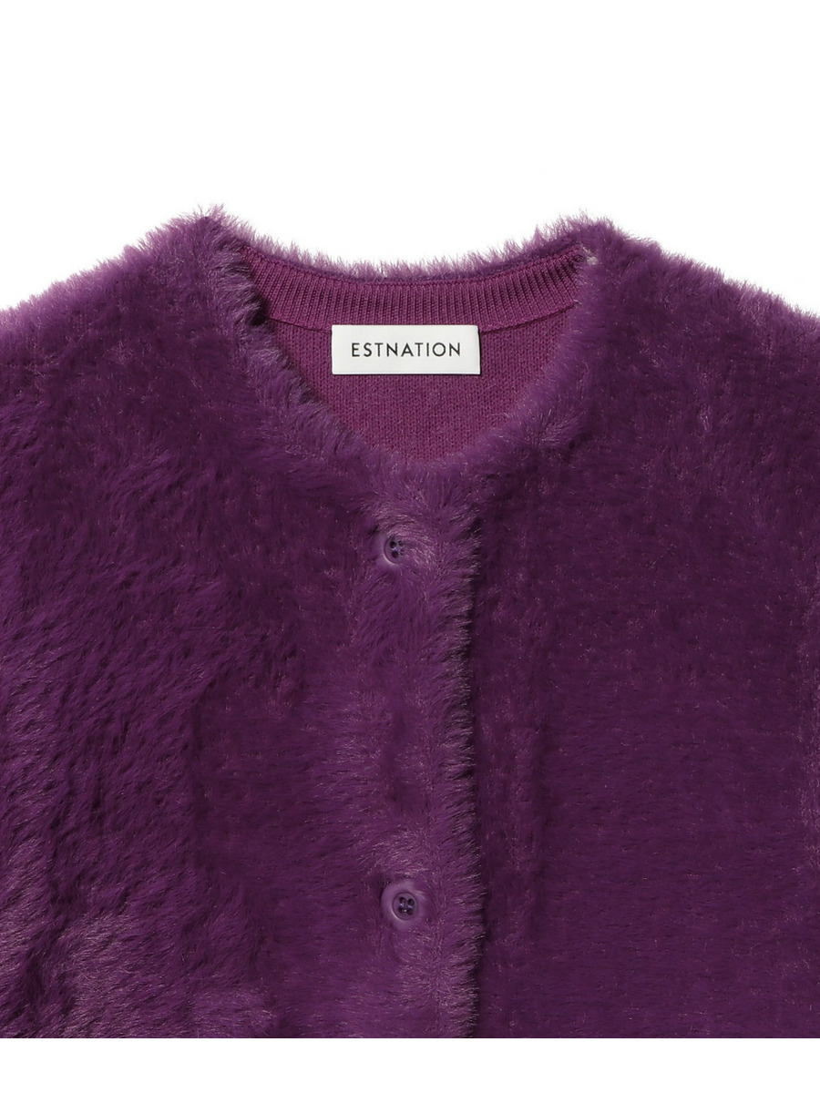 ESTNATION / ダブルフェイス ファー ショートアウター｜ESTNATION