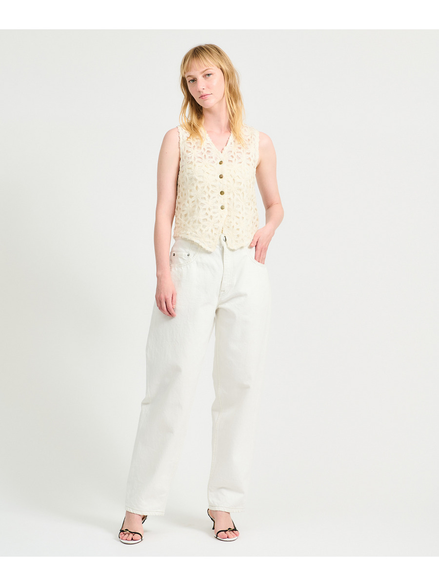 ESTNATION / フラワーレースコンビ ジレ｜ESTNATION ONLINE STORE