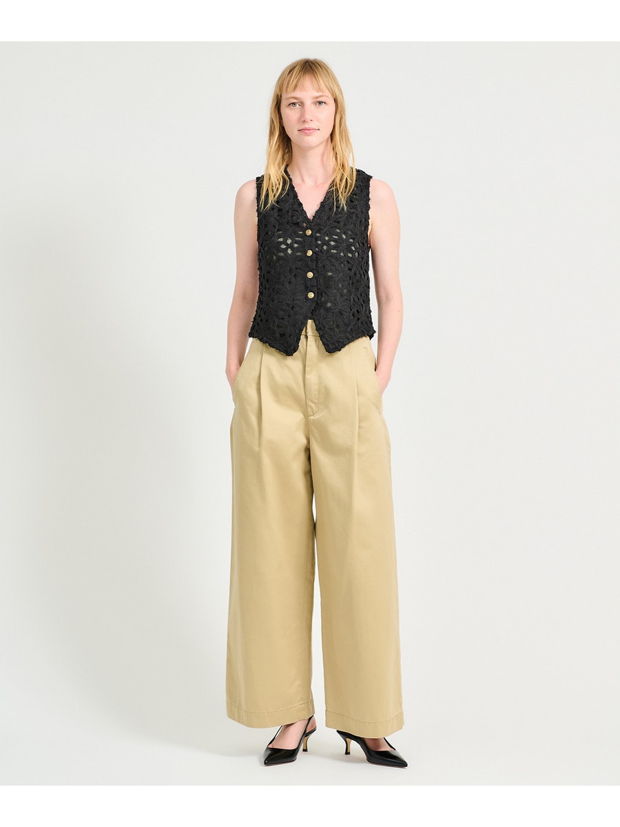 ESTNATION / フラワーレースコンビ ジレ｜ESTNATION ONLINE STORE