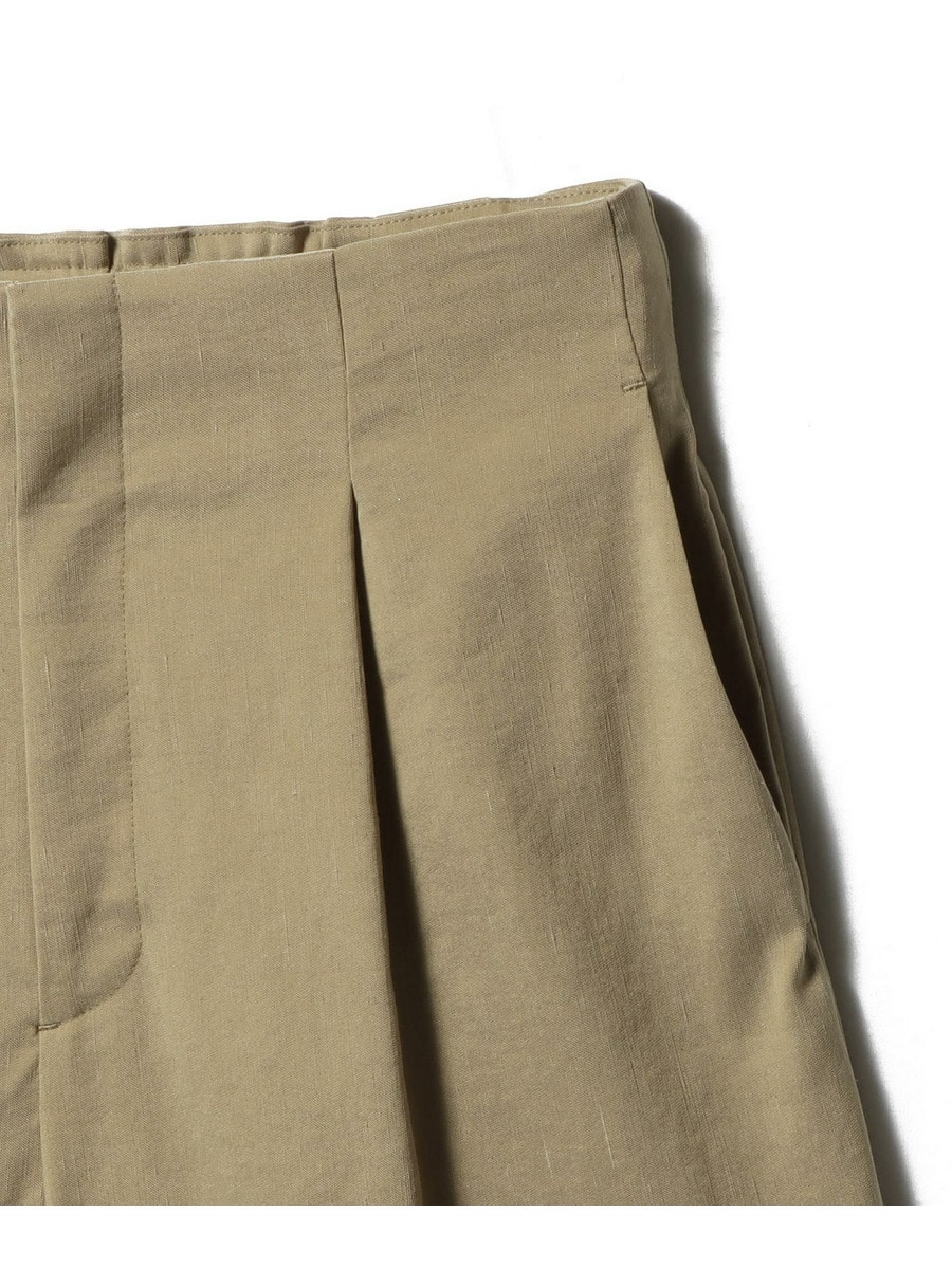 ESTNATION / リネンナイロンストレッチショートパンツ｜ESTNATION