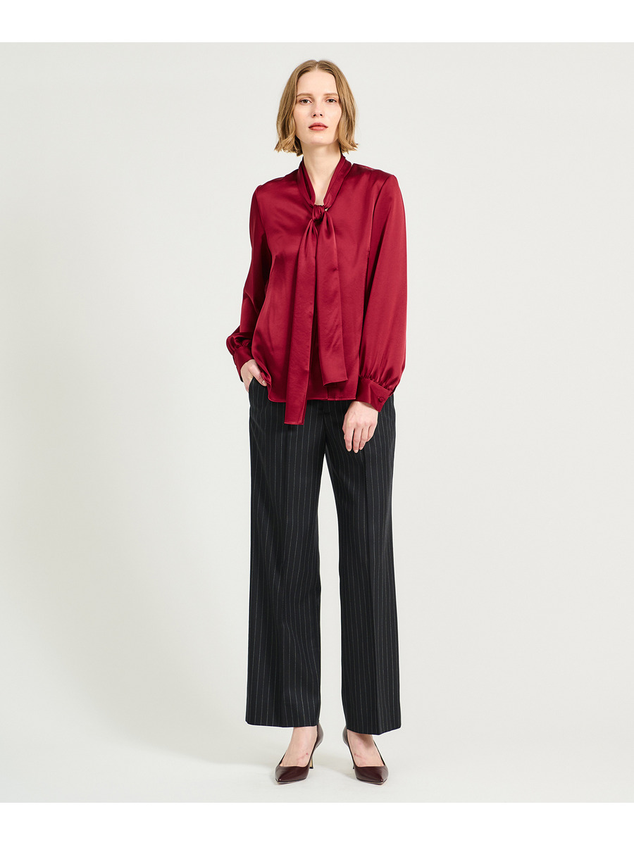 ESTNATION / ピンストライプ ストレートワイドパンツ｜ESTNATION