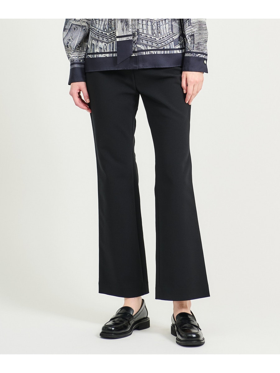 スリムフレア ジャージーパンツ