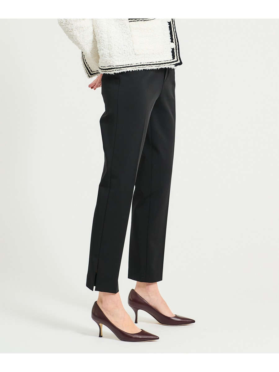 サイドスリット スリムパンツ