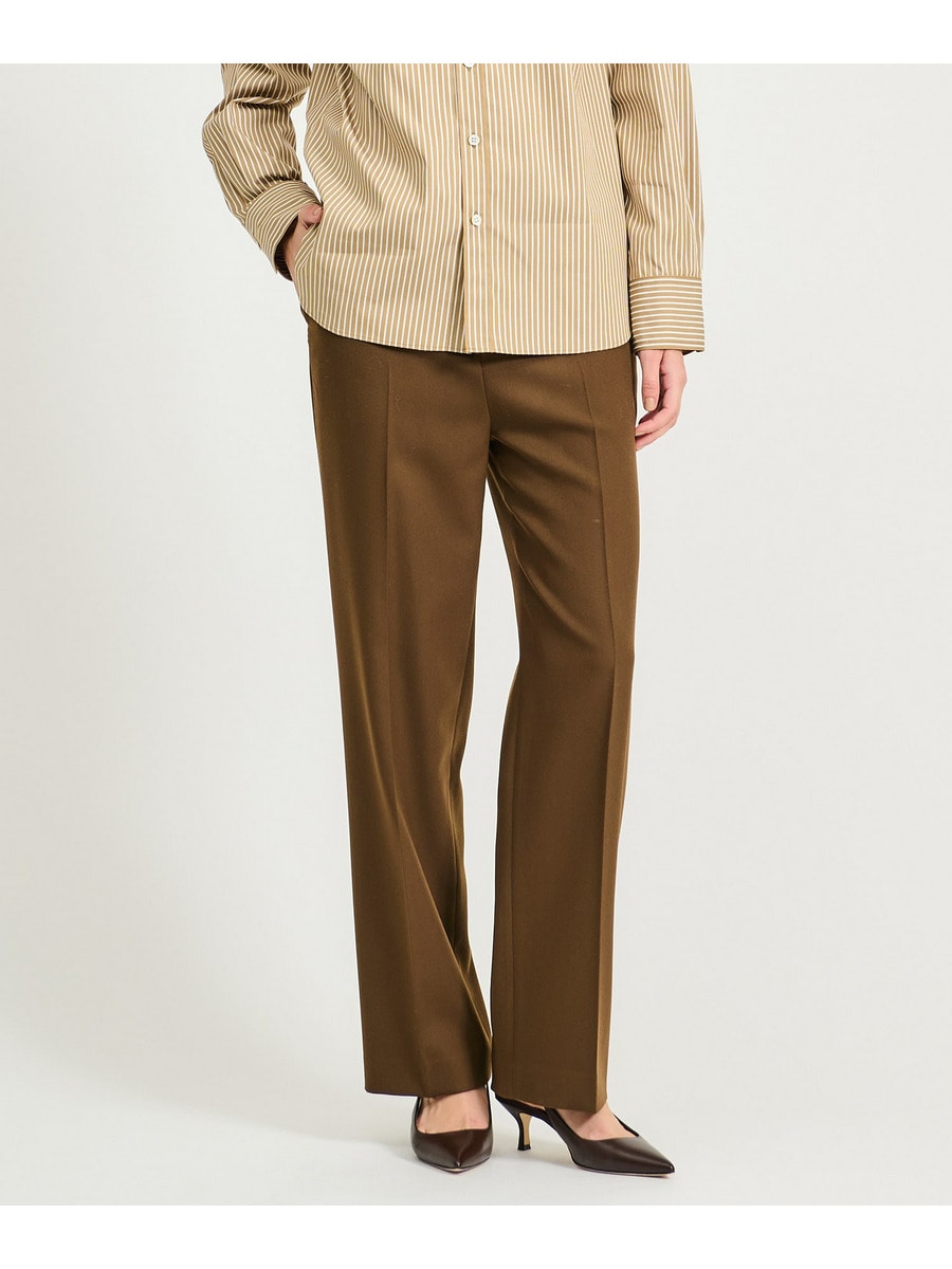 ドスキン ストレートパンツ