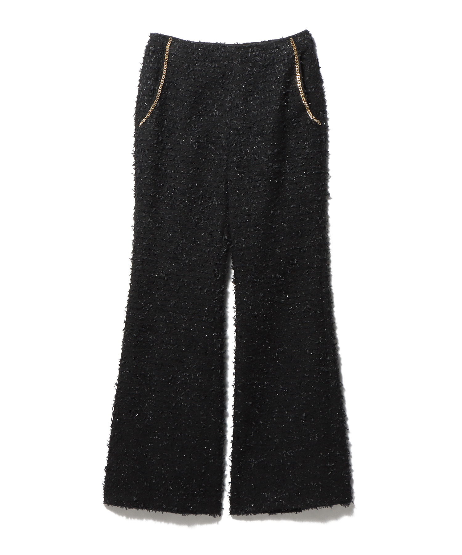 ツイードフレアパンツ