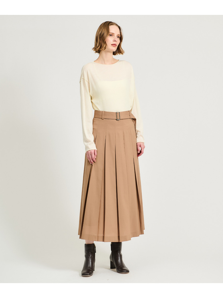 ESTNATION / プリーツベルトスカート｜ESTNATION ONLINE STORE