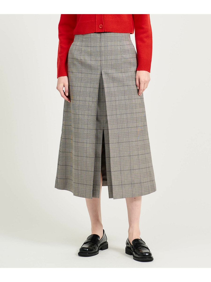 フロントボックスセミフレアスカート