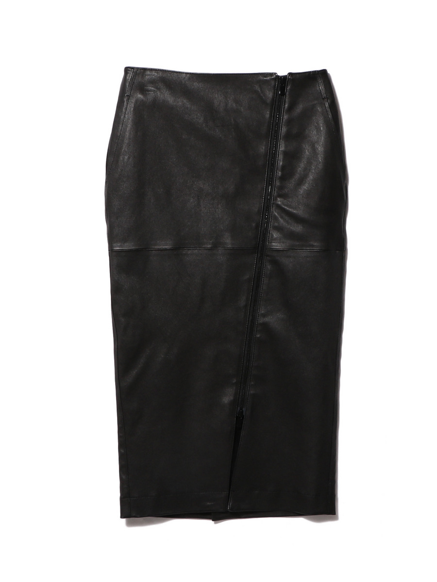 レザータイトスカート