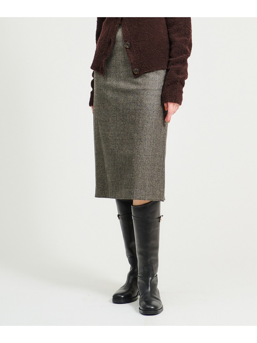 ESTNATION / サキソニーチェックタイトスカート｜ESTNATION ONLINE