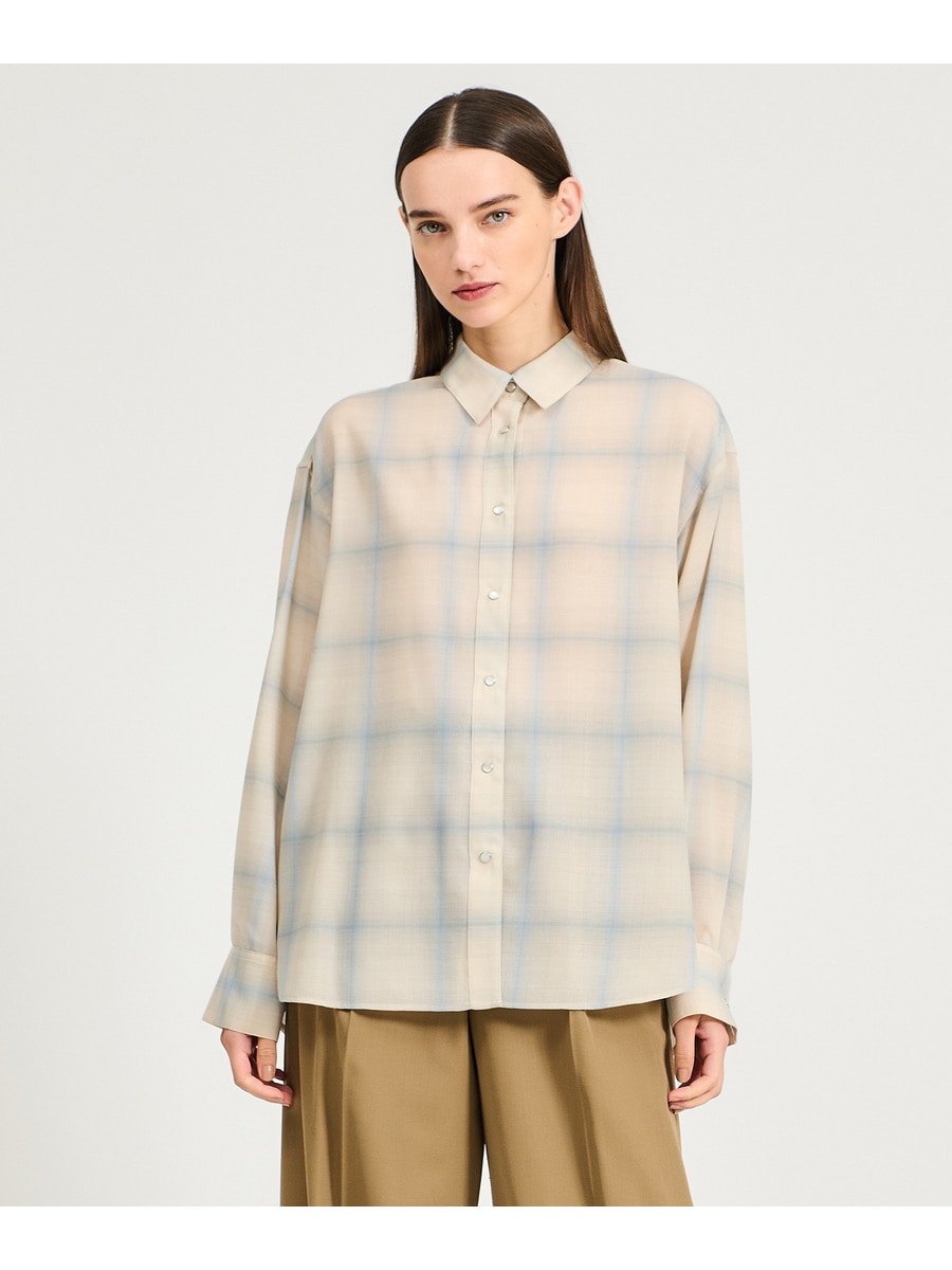 セミシアーオンブレーシャツ