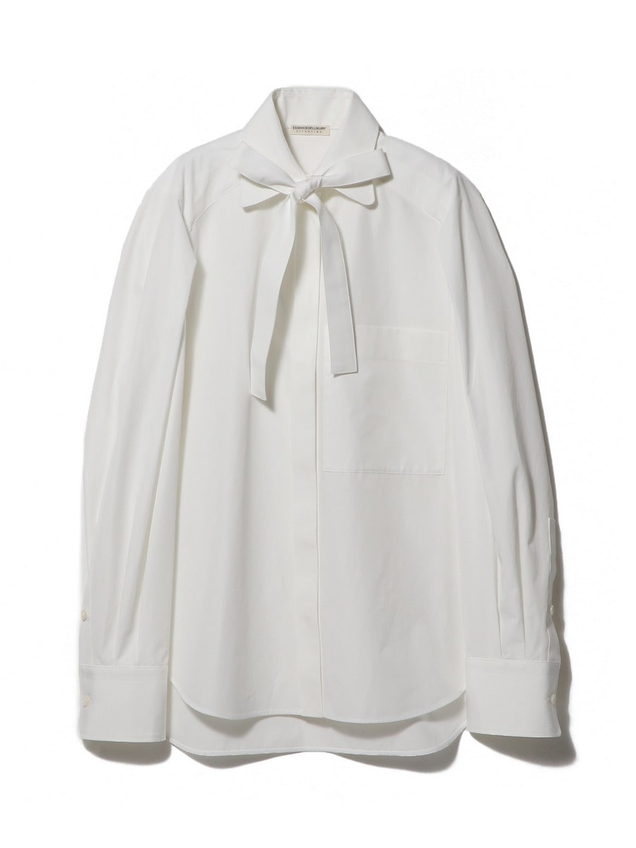 リボンタイ シャツ