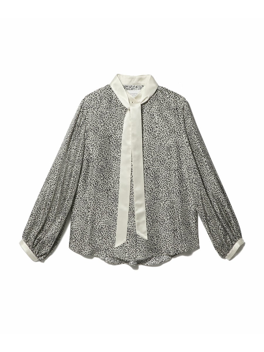 ESTNATION THE FIRST / シルクレオパードブラウス｜ESTNATION ONLINE