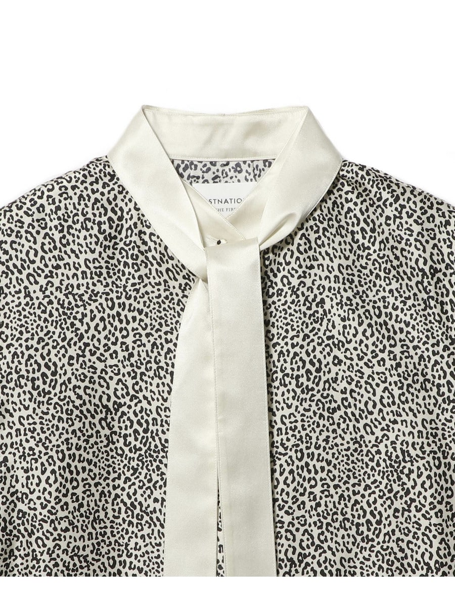 ESTNATION THE FIRST / シルクレオパードブラウス｜ESTNATION ONLINE