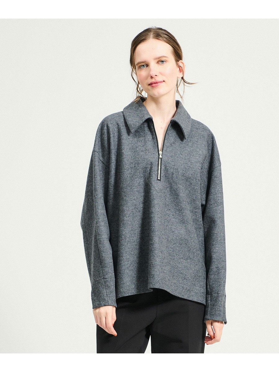 ウール天竺ハードミルド プルオーバー