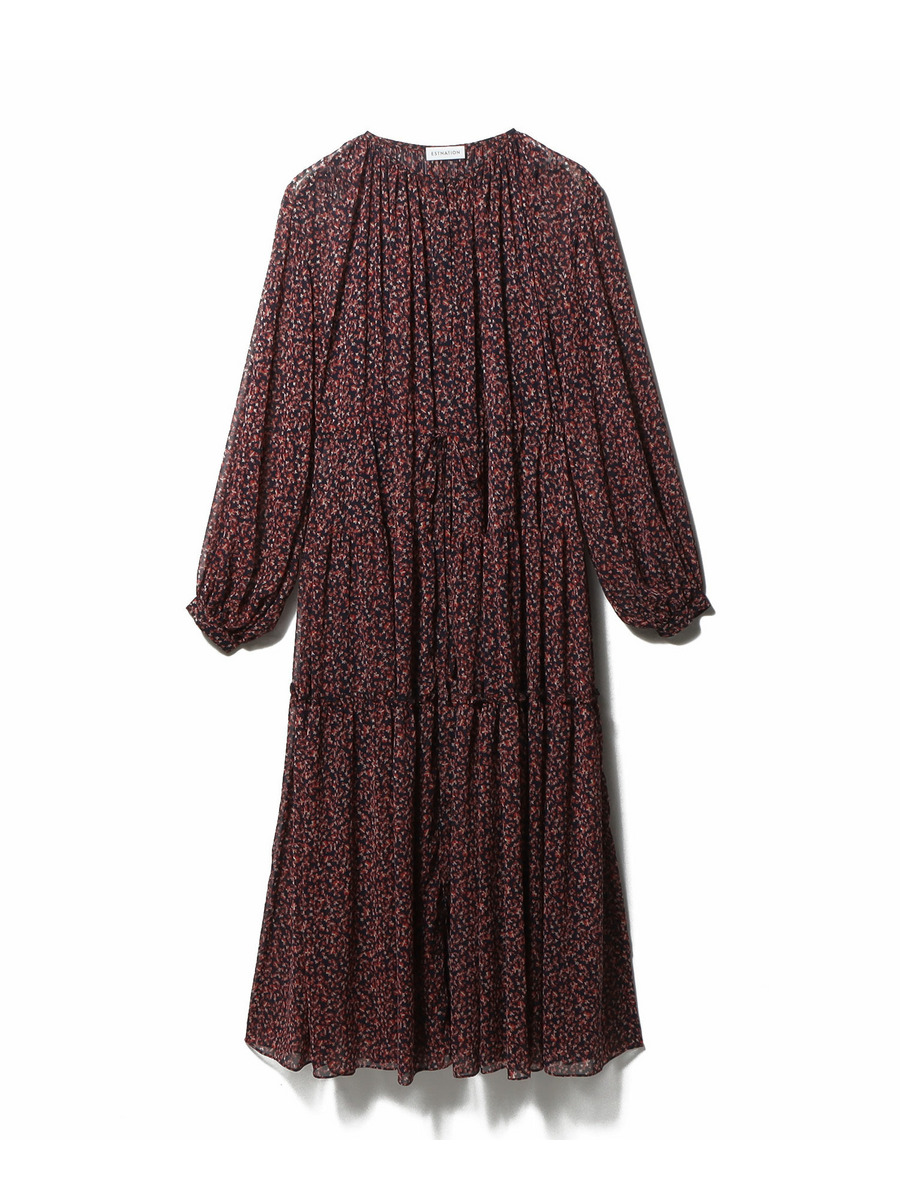ESTNATION ティアードマキシワンピース M 定価35,200円 ESTNATION / ティアード マキシワンピース｜ESTNATION ONLINE STORE