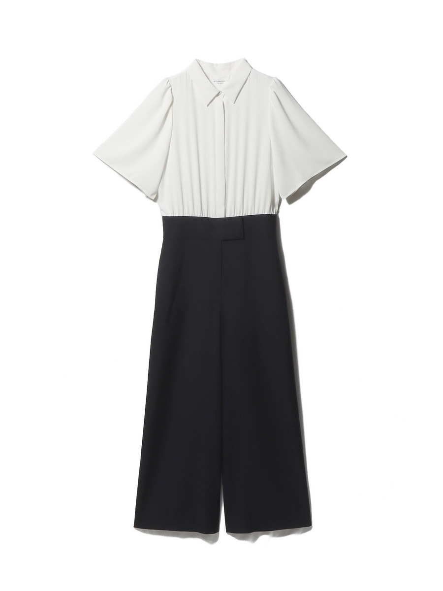 ブラウスオールインワン