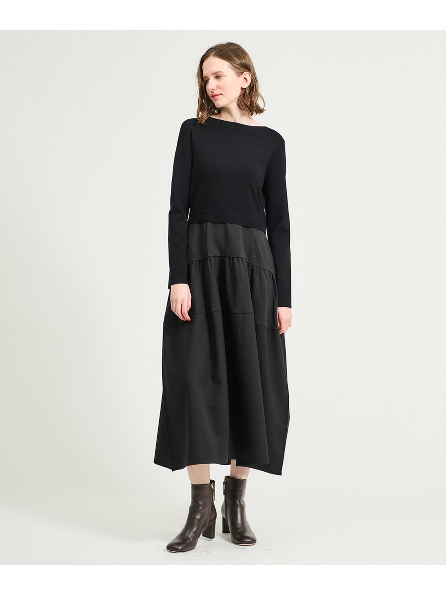 ESTNATION / 布帛コンビワンピース｜ESTNATION ONLINE STORE