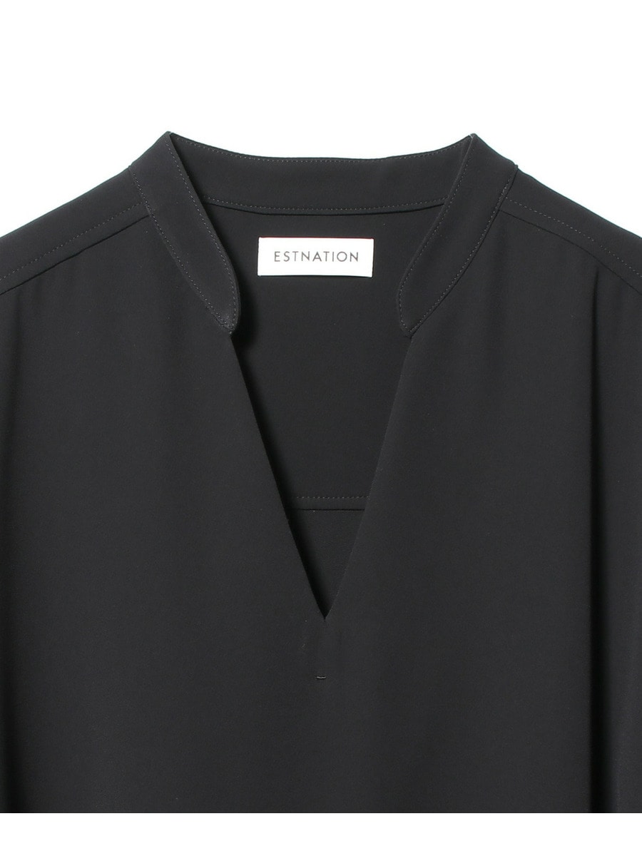 ESTNATION / ダブルクロスVネックワンピース｜ESTNATION ONLINE STORE
