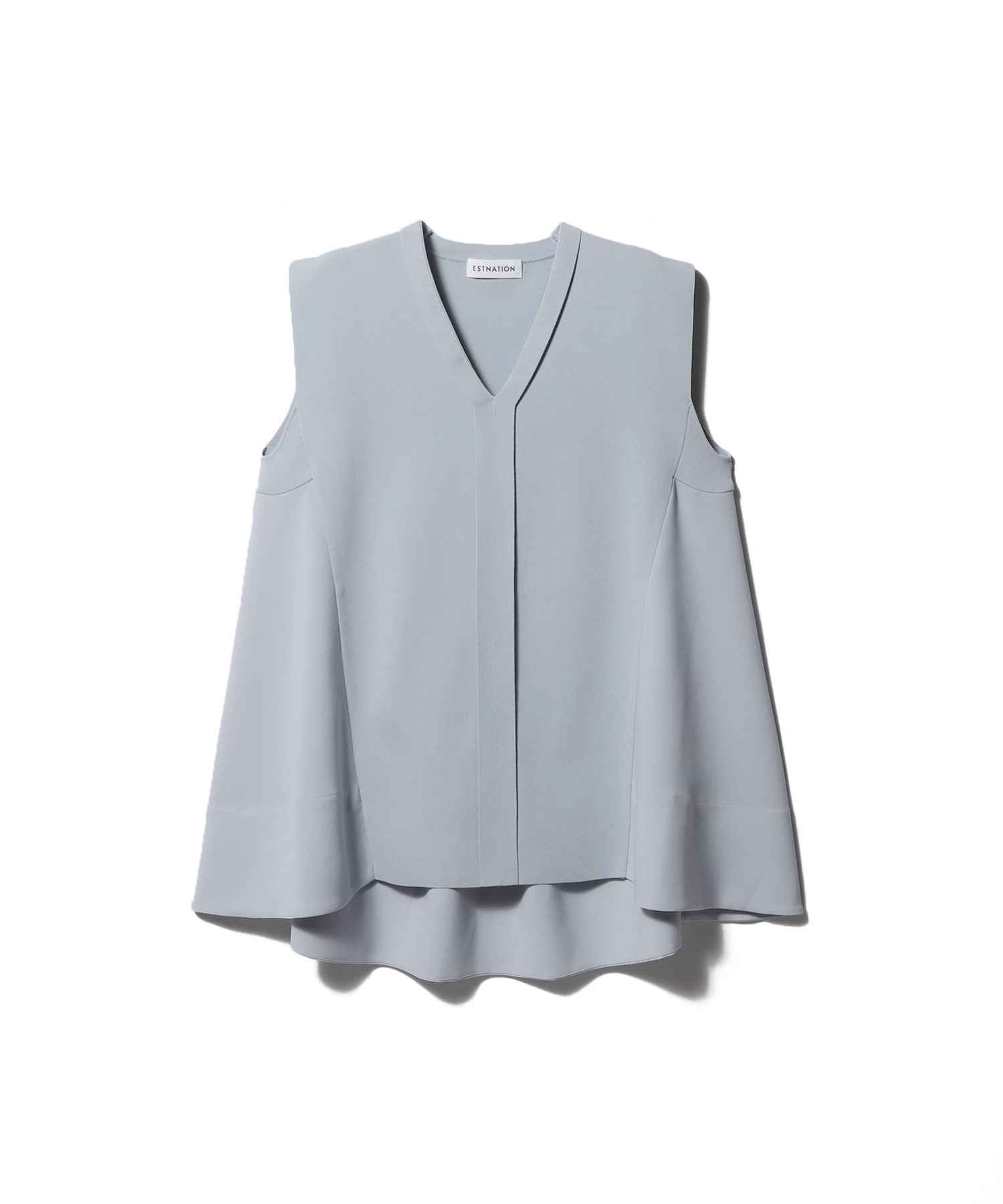 ジョーゼットコンビ Vネックニット《EXCLUSIVE》