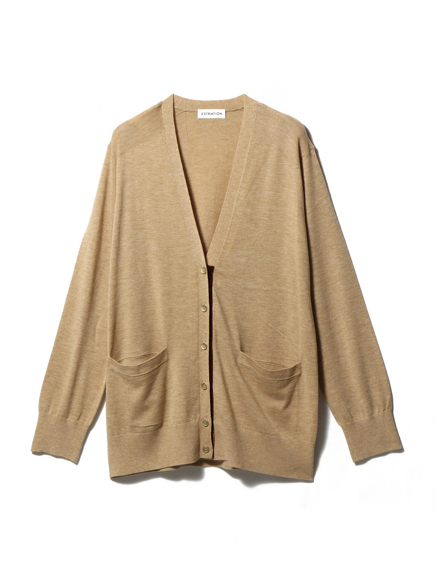 【美品】エストネーション　ロングカーディガン　ESTNATION ESTNATION / カシミアタッチ ロングカーディガン｜ESTNATION ONLINE