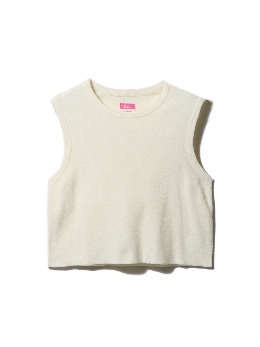 ESTNATION / Barbie×ESTNATION ノースリーブニット｜ESTNATION
