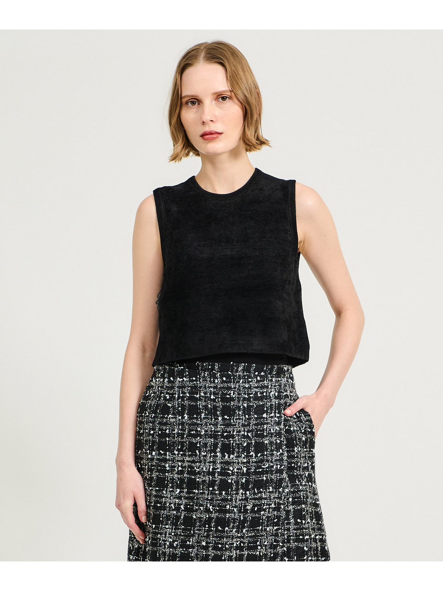 Barbie×ESTNATION ノースリーブニット