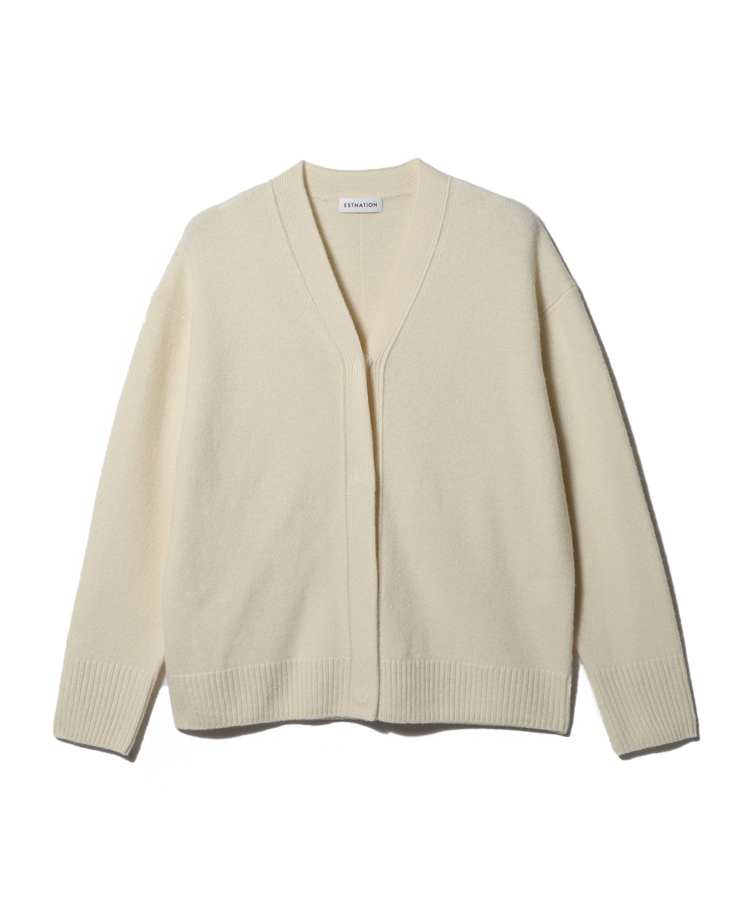 ウールカシミヤVネックカーディガン《EXCLUCIVE》