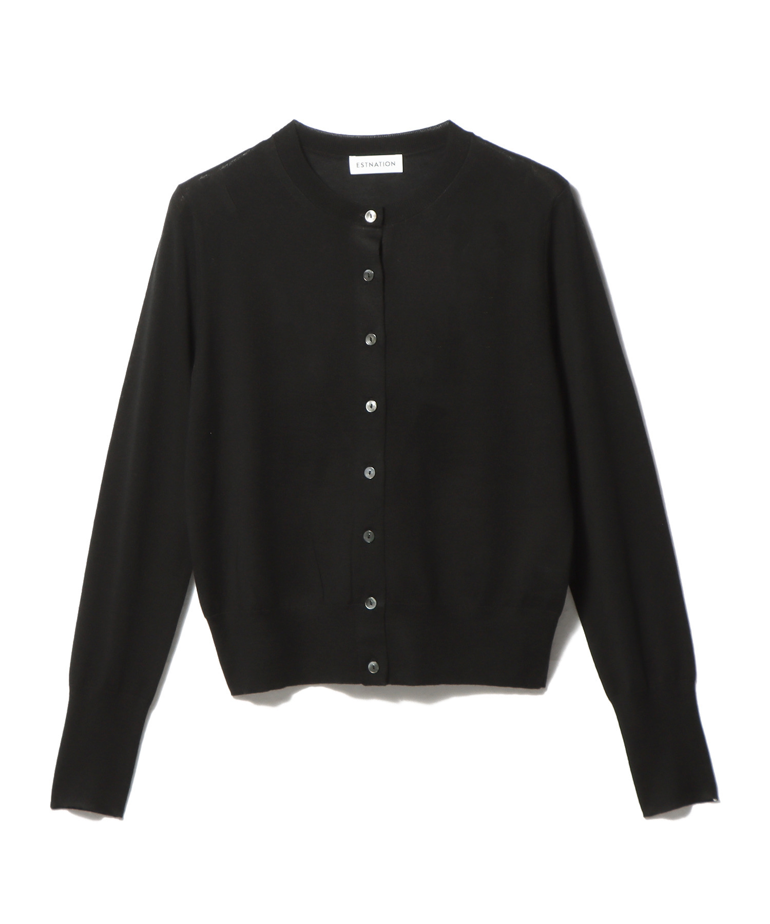 20Gクルーネックカーディガン