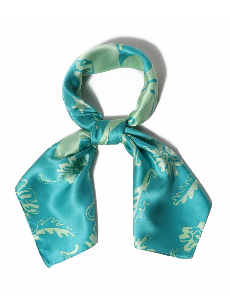 ESTNATION / プリント シルクスカーフ《ESTNATION EXCLUSIVE