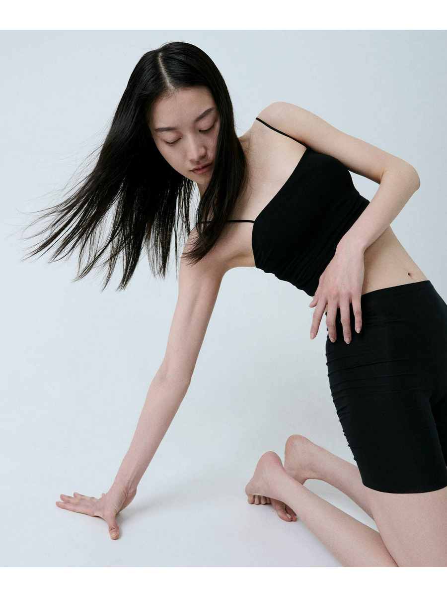 ストレートクロップド キャミソール