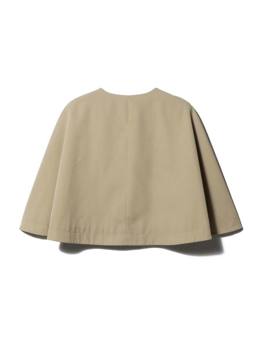 natale 黒ケープコート　エストネーション Select Shop ニットモッサマルチウェイケープコート ブラック/M