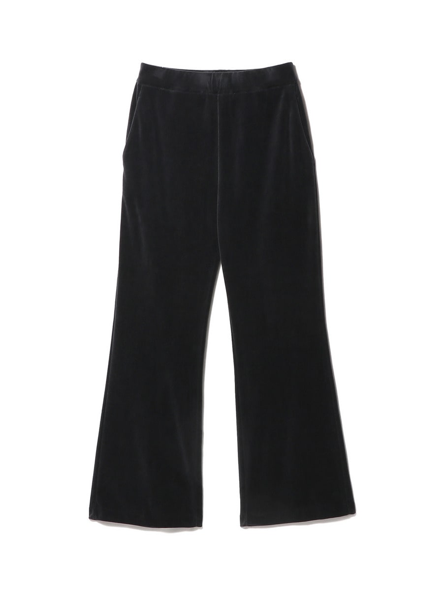 【中古】グッドピープル グッドステッチング グッドプロダクト 25AW ベロア セットアップ カットソー フレアパンツ GOOD PEOPLE GOOD STITCHING GOOD PRODUCT for ESTNATION / ベロア