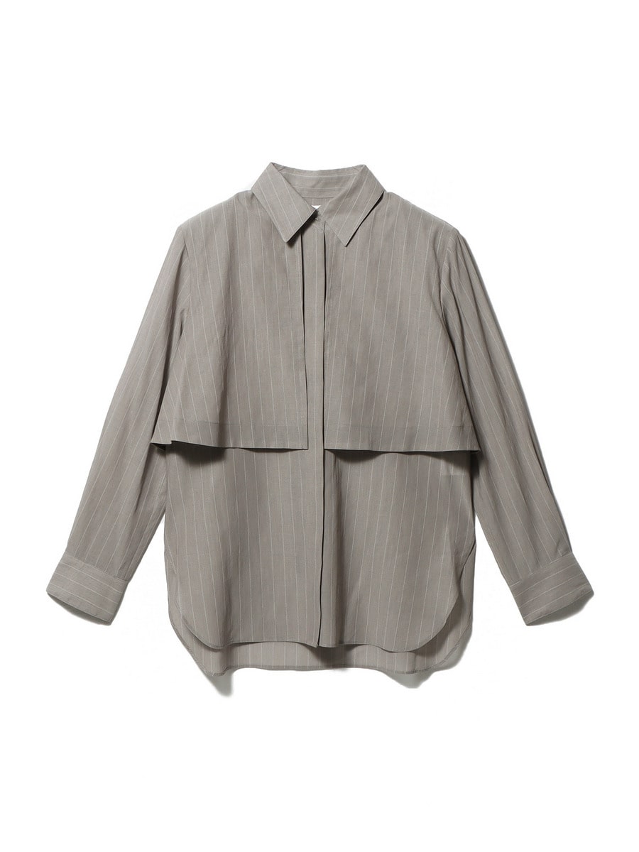 ESTNATION ブラウン長袖シャツ ESTNATION ブラウン長袖シャツ