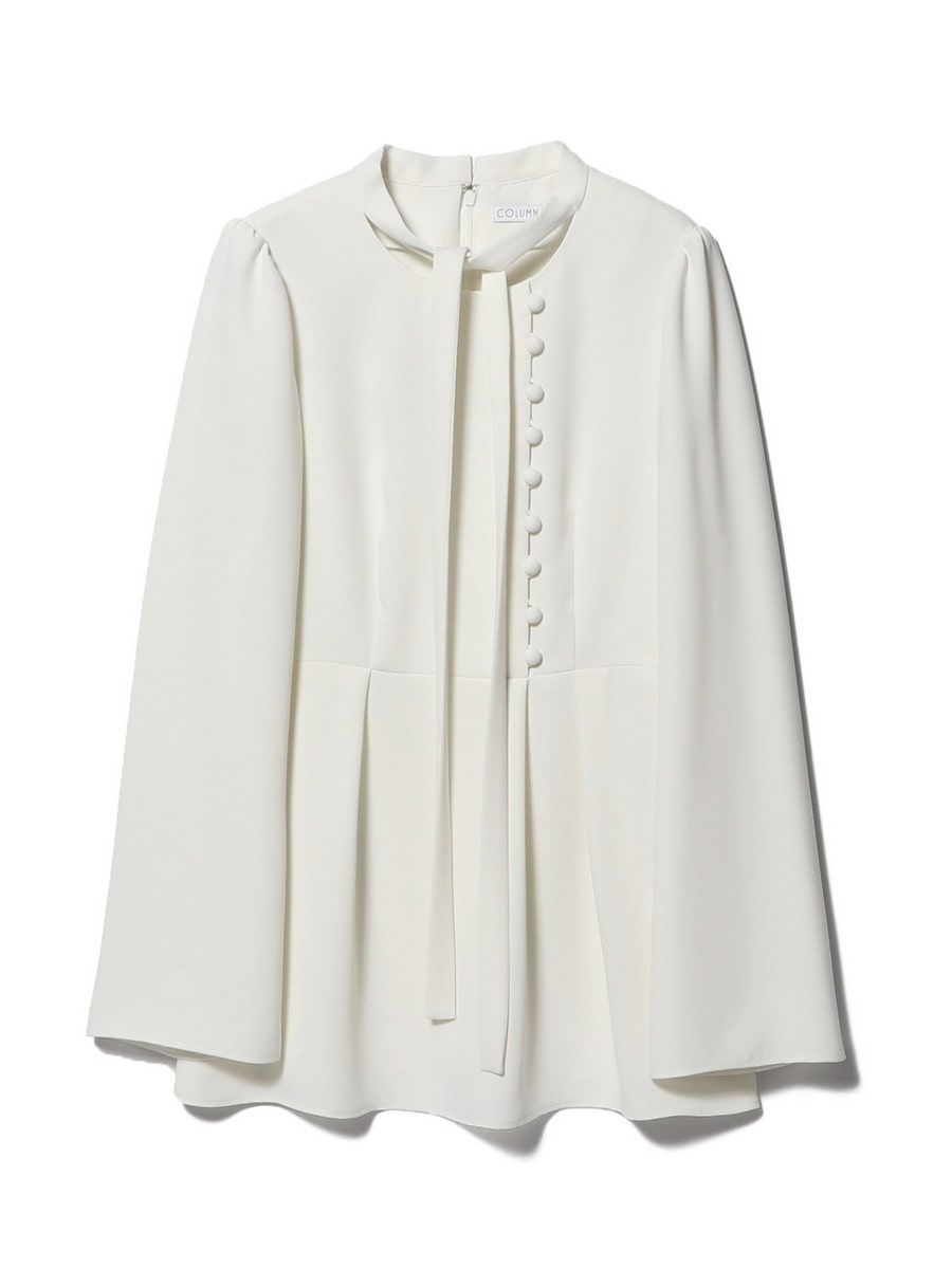 COLUMN / サテンペプラムブラウス｜ESTNATION ONLINE STORE