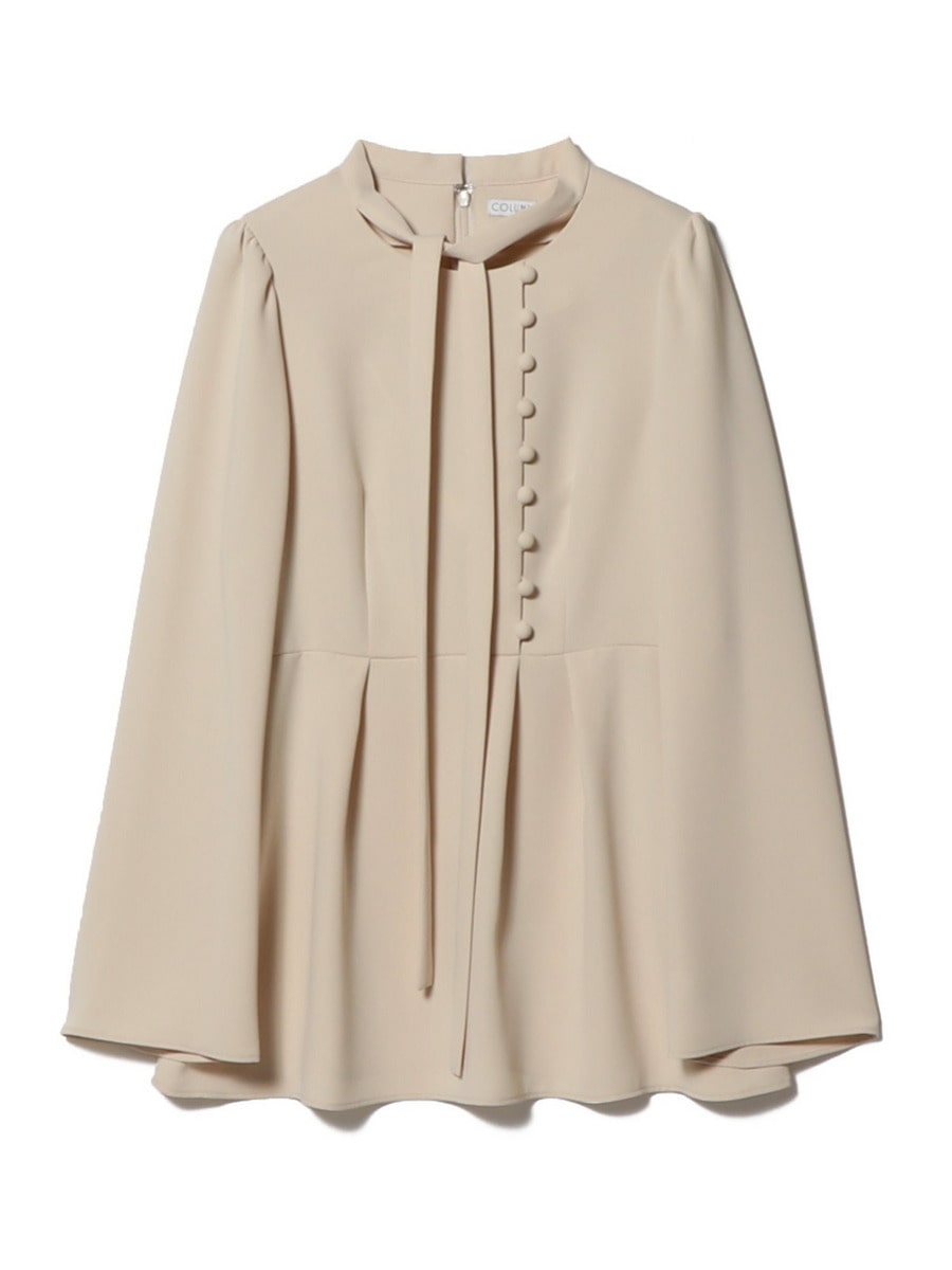 COLUMN / サテンペプラムブラウス｜ESTNATION ONLINE STORE