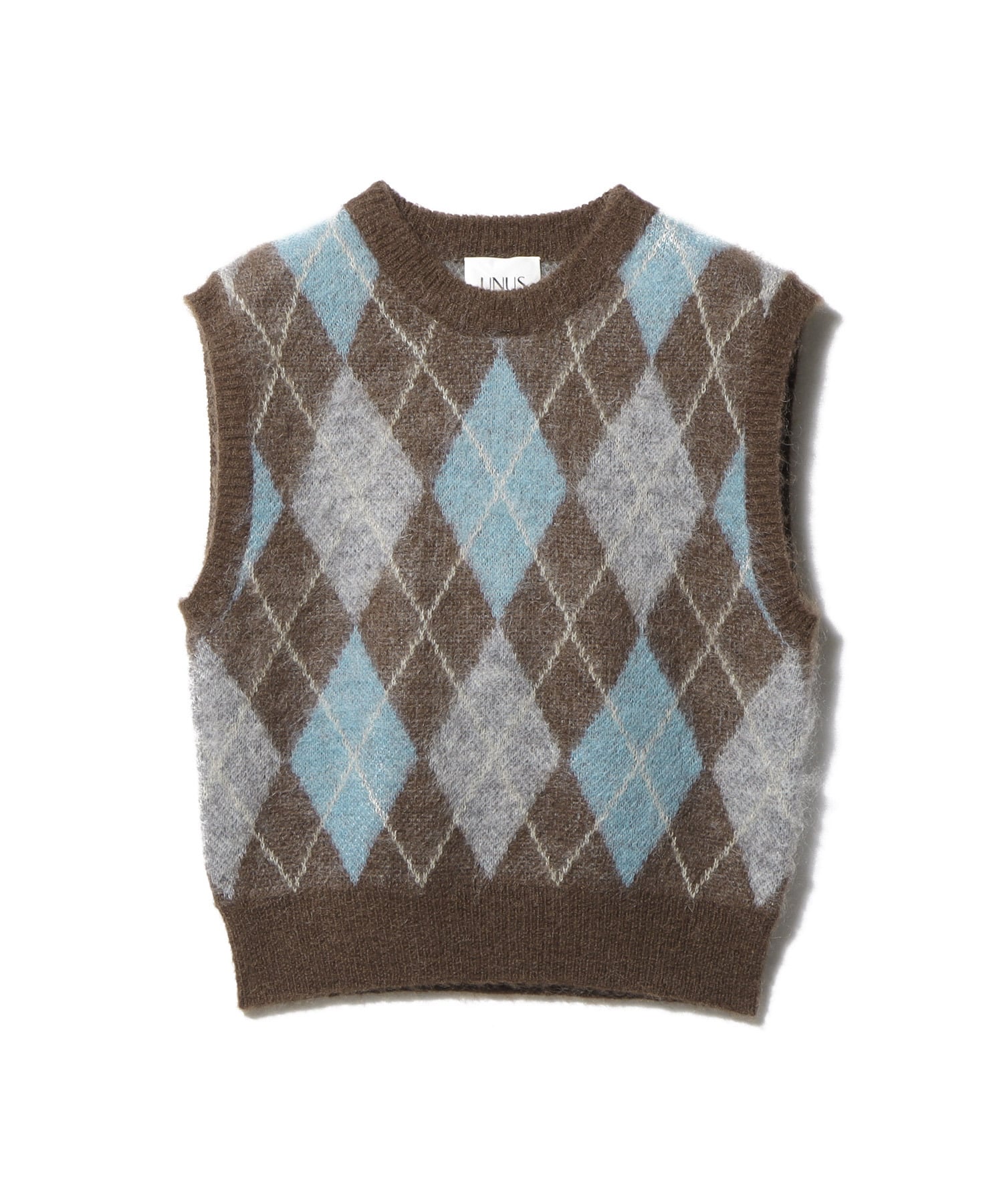 Argyle Knit Vest
